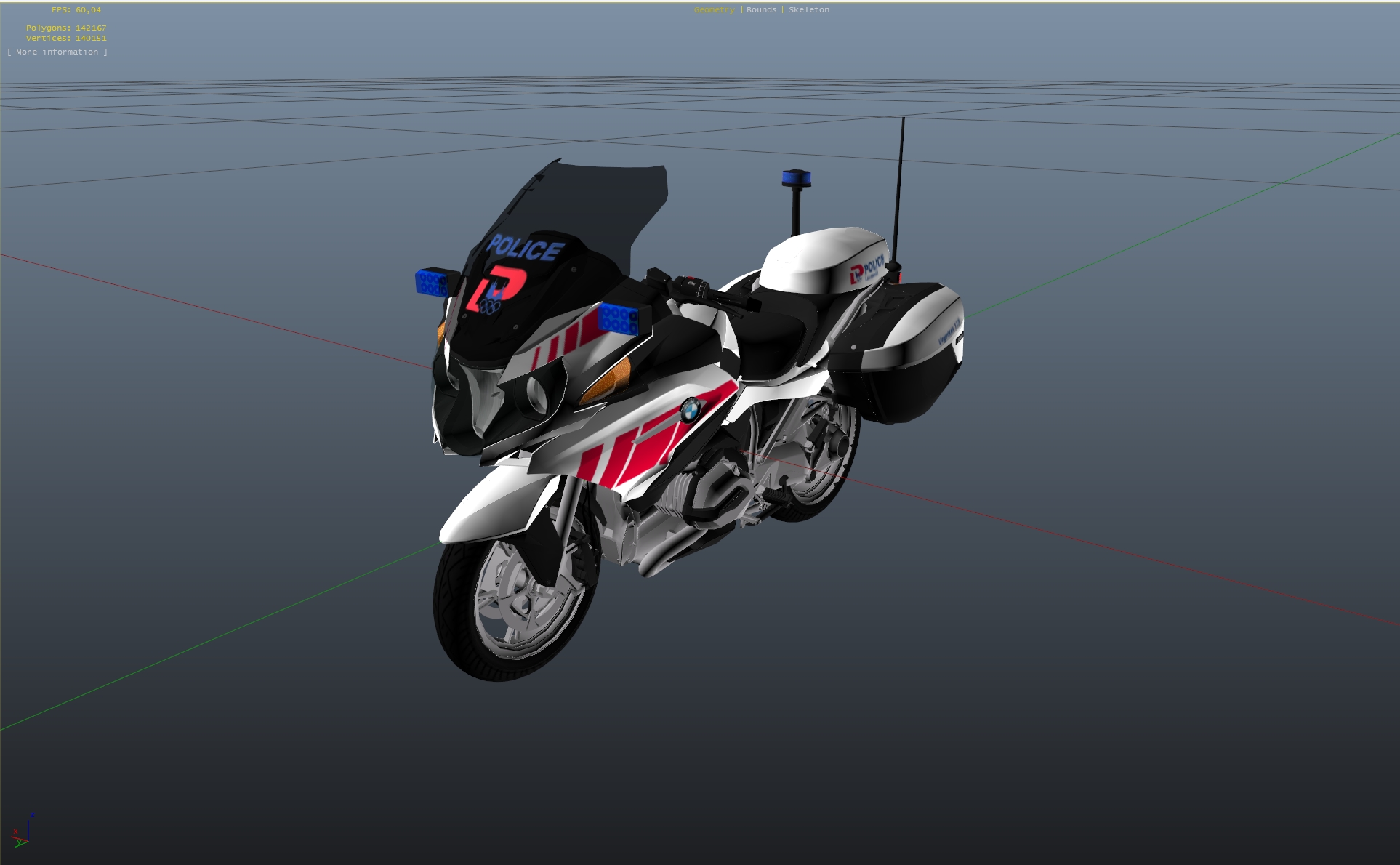 BMW 1200 RT - Police Lausanne