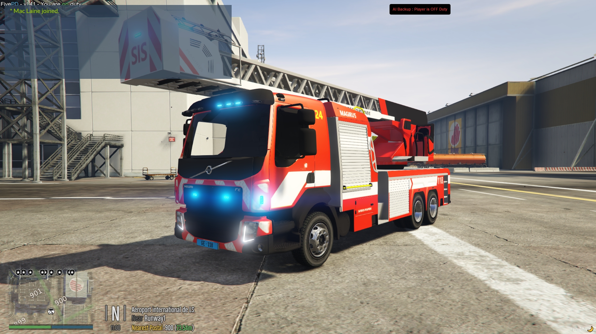 Mercedes Atego - Pompiers Genève
