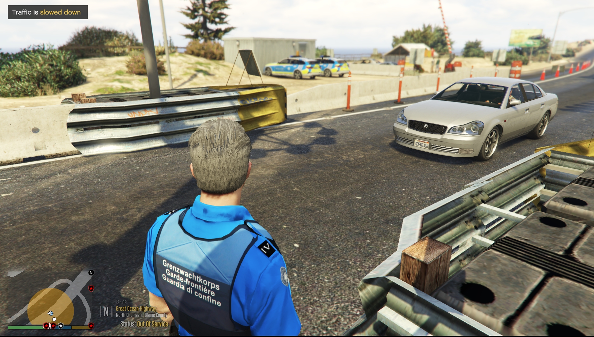 Chemise - Gardes Frontières Suisse