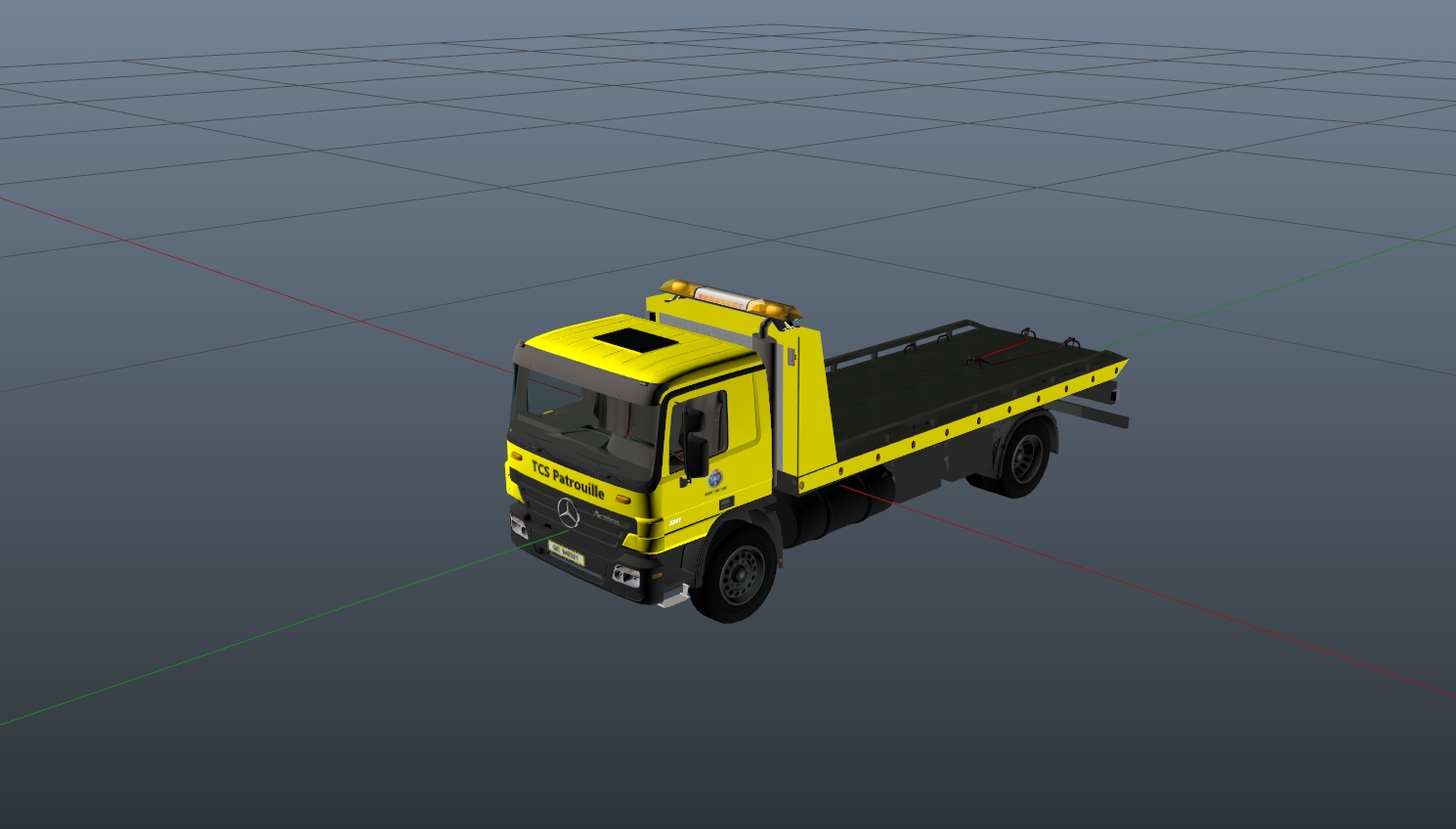 Mercedes Actros - TCS Genève